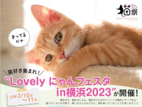 イベント名：猫好き集まれ！Lovelyにゃんフェスタ in 横浜2023